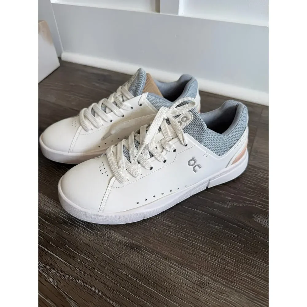 On Running THE ROGER Advantage White Rosehip Women’s Size 7 NIB New